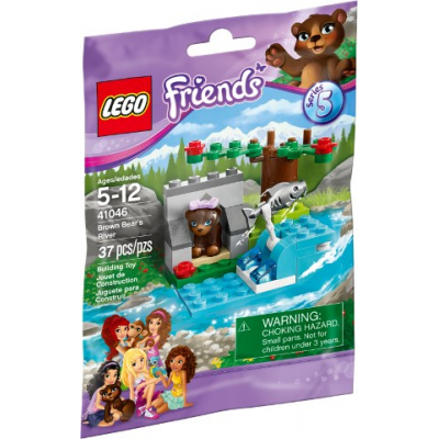 LEGO FRIENDS Serie 5 Brown Bear's River 2014